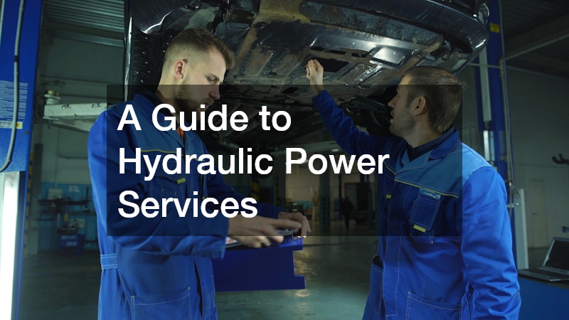 A Guide to Hydraulic Power Services